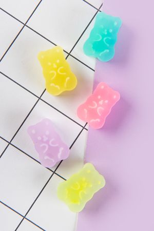 Набор ластиков "Candy bear" 5шт