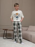 Костюм для мальчика Мишель-3 Виотекс ЗЕЛЁНЫЙ