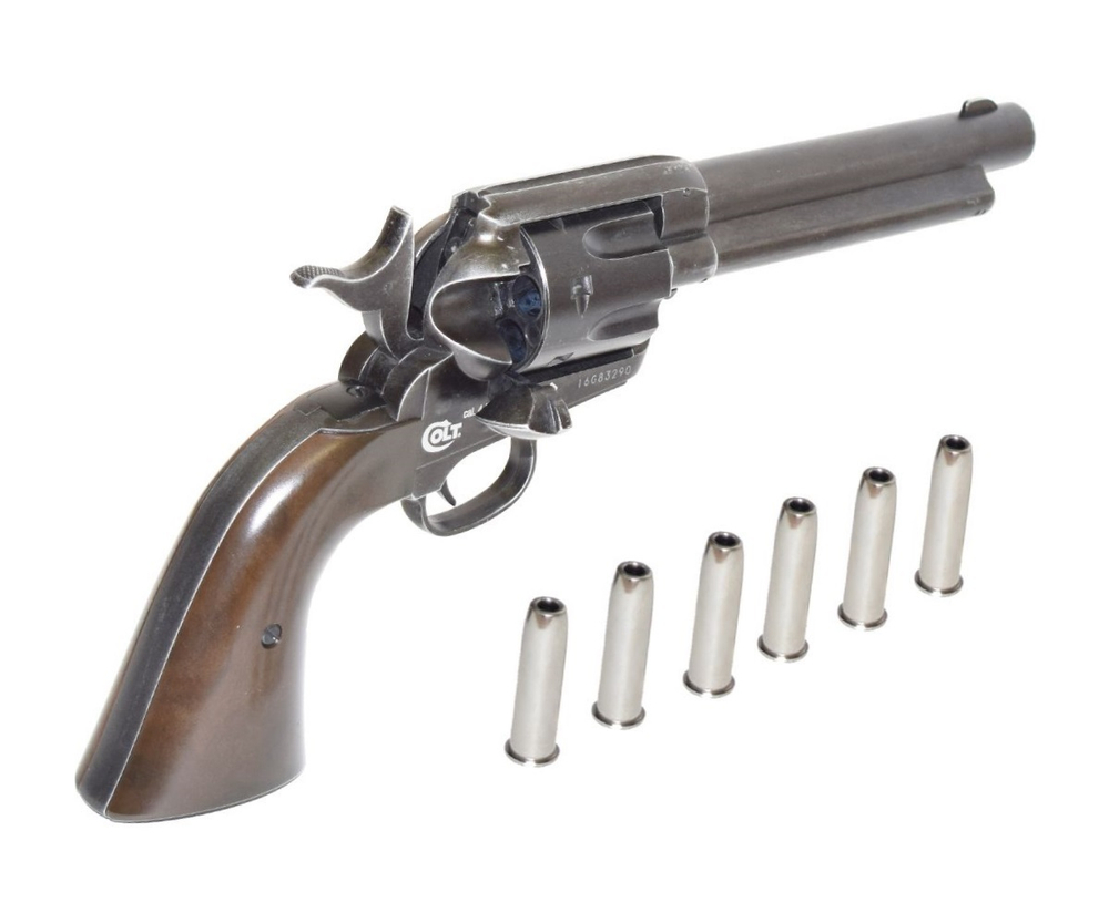 Пневматический револьвер Umarex Colt SAA.45 PELLET Antique