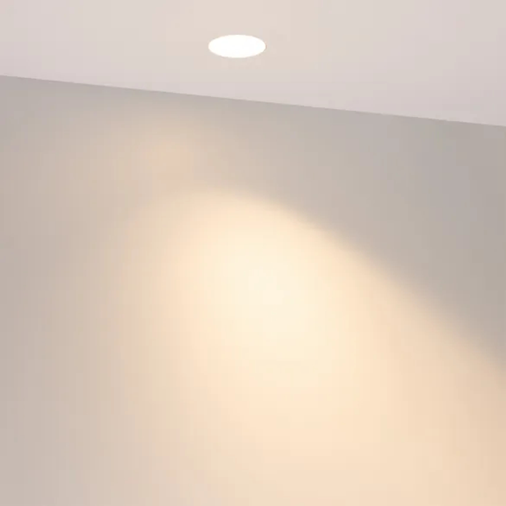 Светильник MS-ARADO-TRIMLESS-R65-9W Warm3000 (WH-WH, 55 deg, 230V) (Arlight, IP20 Металл, 5 лет) 052409