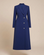 Платье "Элегантная особа" в синем