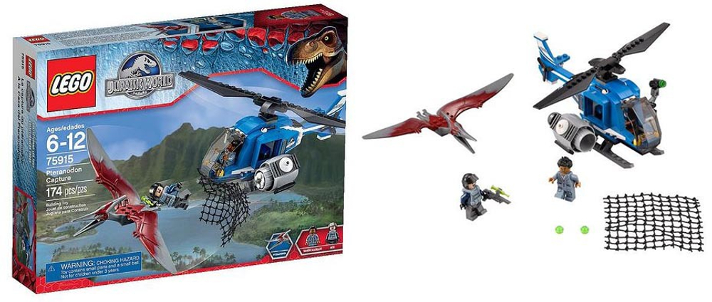 LEGO Jurassic World: Захват птеранодона 75915 — Pteranodon Capture — Лего Мир Юрского периода