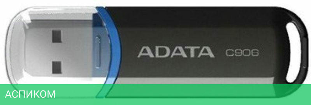 USB Flash-накопитель A-Data AC906-64G-RBK 64GB Black