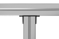 Перпендикулярный соединитель алюминиевой лаги HILST Slim 60х20 (упак. 10шт)