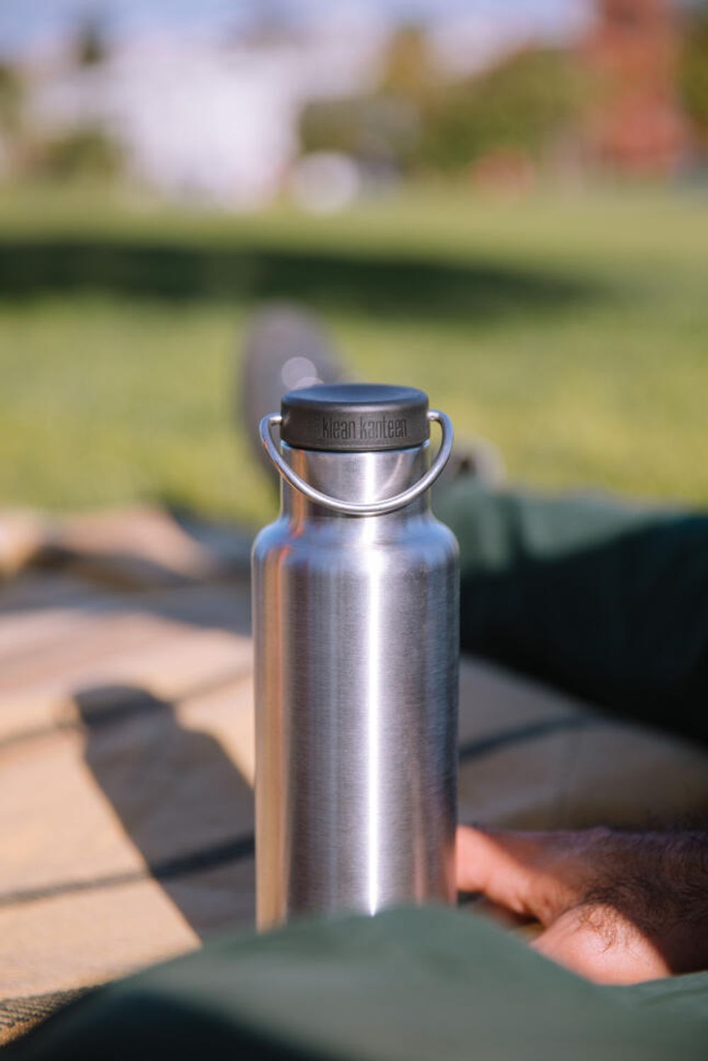 Термобутылка Klean Kanteen NEW Insulated Classic 20oz (592 мл) Brushed Stainless