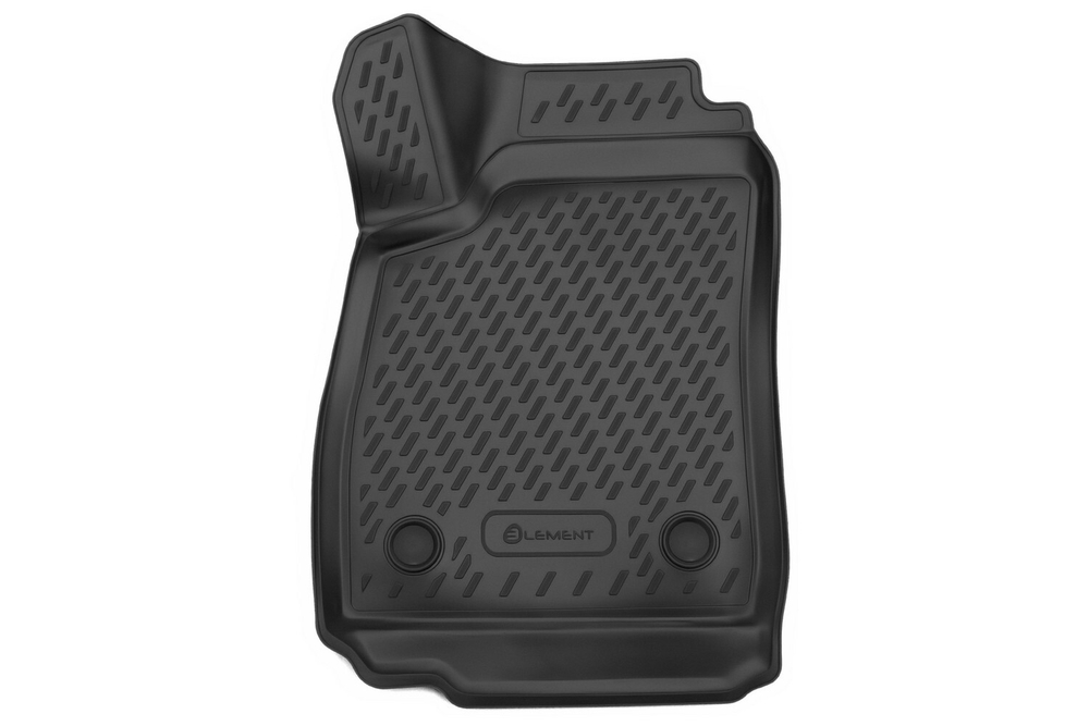 Коврики 3D в салон подходят для CHEVROLET Cobalt (II, IIr) 2011-2016, 2020-/RAVON R4 2016-2020, Передний левый, 1шт. (полиуретан) / Шевроле Кобальт