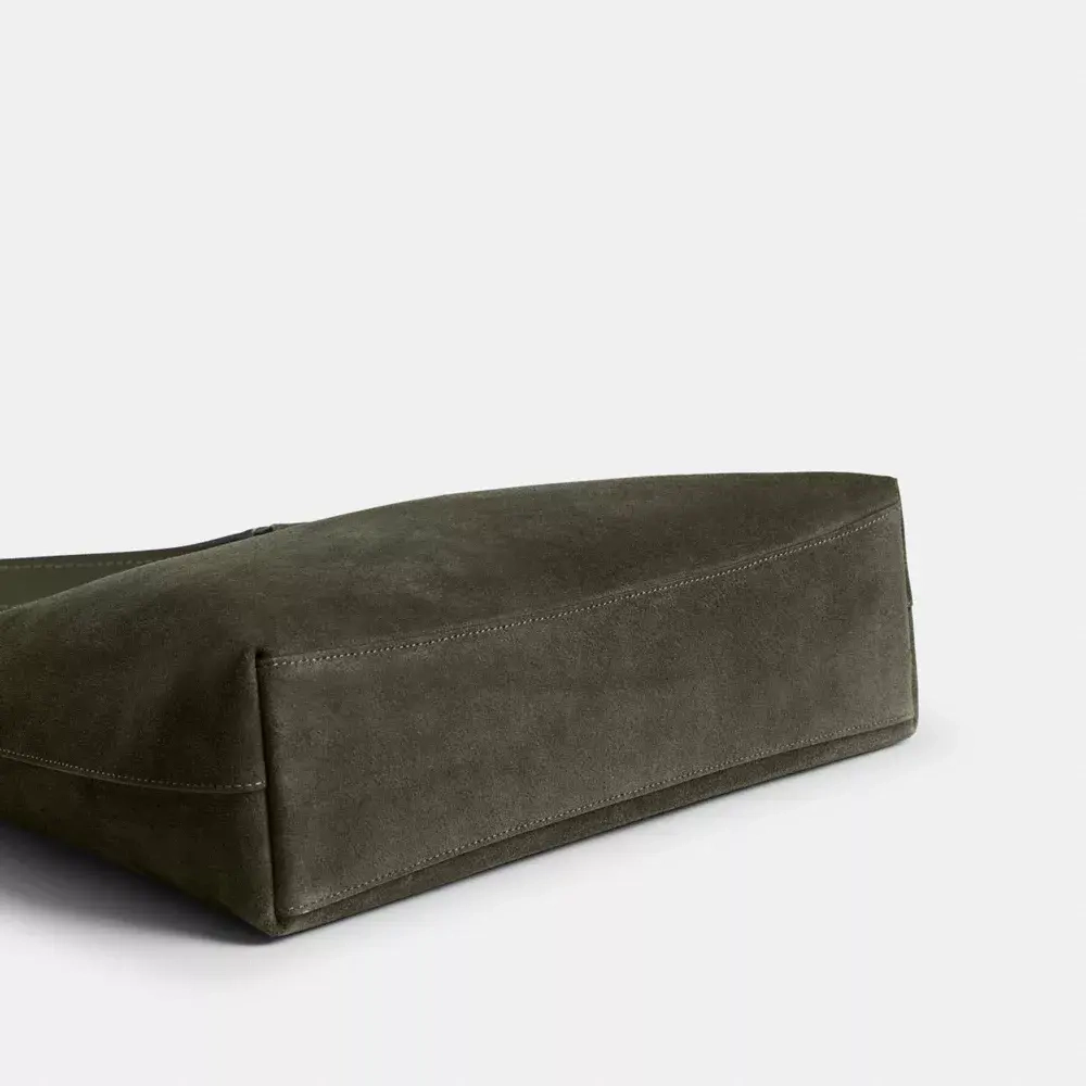 COACH СУМКА ЧЕРЕЗ ПЛЕЧО BROOKLYN 34, ОЛИВКОВЫЙ