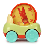 Машинка Деревяшки "Лошадка Иго-Го" с кругом