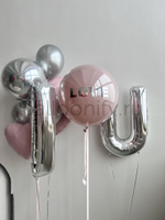 Набор шаров "I Love U"