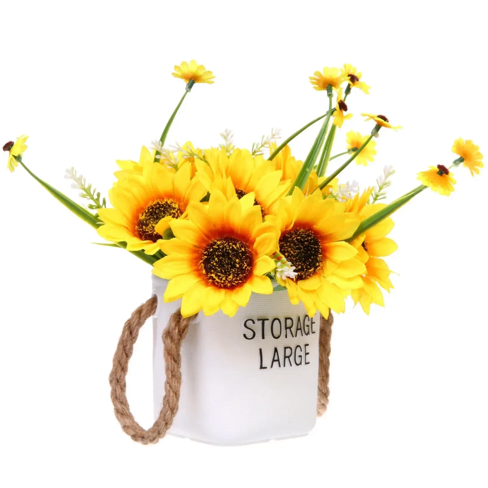Цветочная композиция «Мечта» 10*20см Подсолнухи