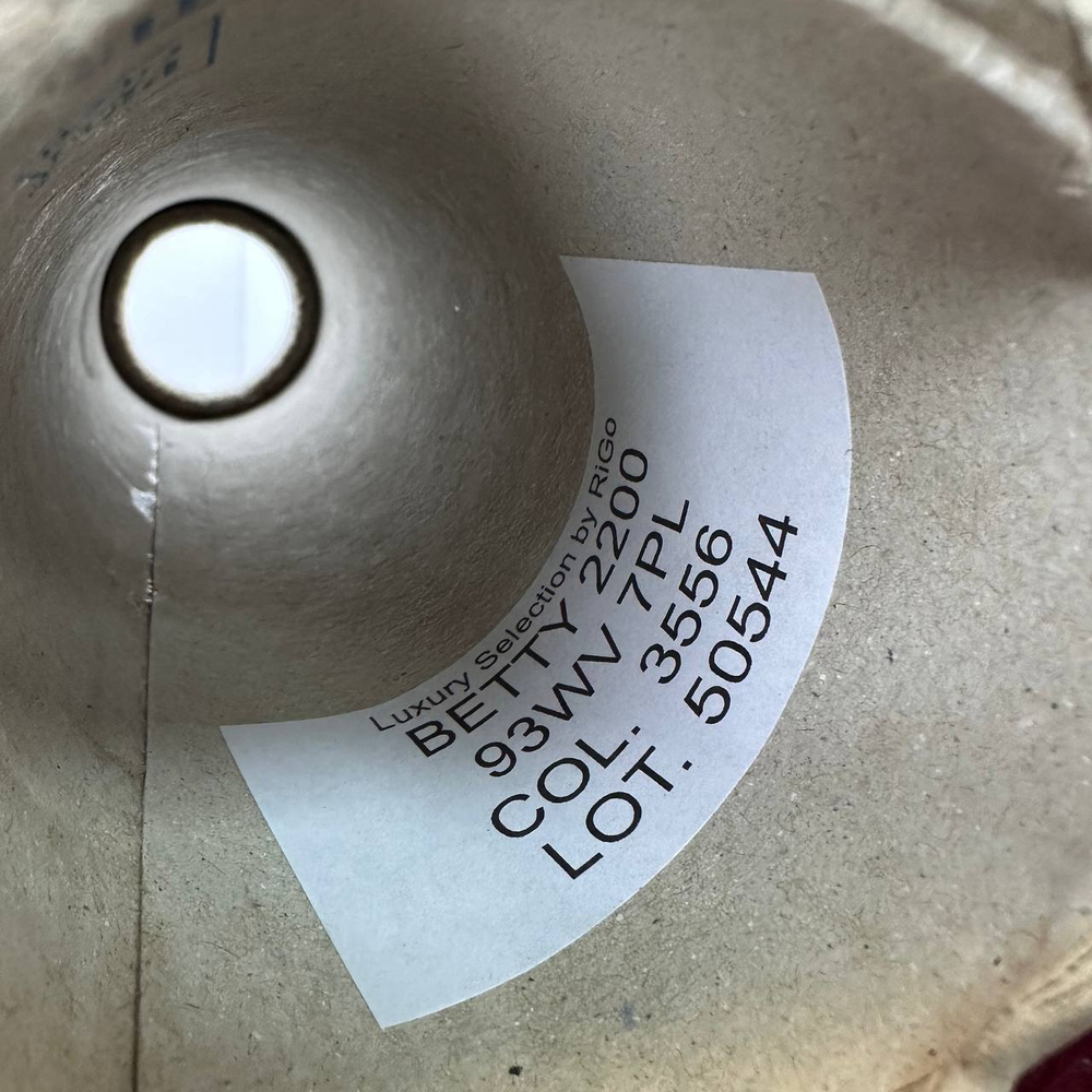 BETTY - Luxury Selection by Ri.Go; 93% меринос, 7% люрекс; 220м/100гр; col.3556, цвет: бордовый с цветными фрагментами