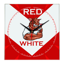 Настенные часы Red and White Спартак