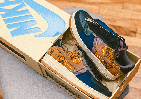 Кроссовки Nike x Travis Scott Air Force 1 Cactus Jack