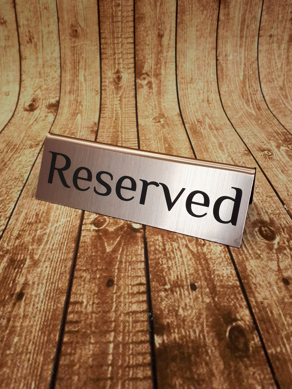 reserved табличка