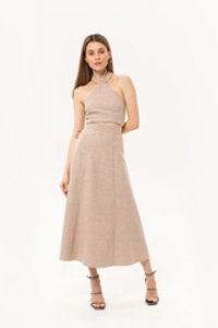 Merino wool skirt