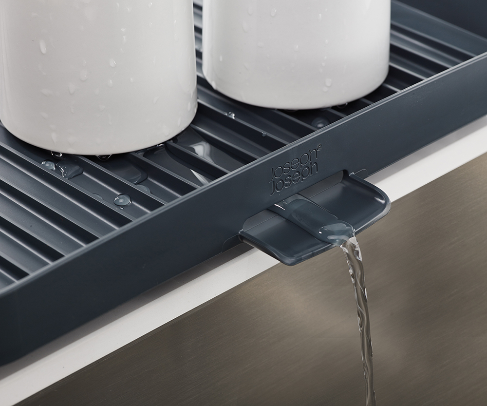 Сушилка для посуды и столовых приборов y-rack, серая