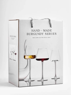 Набор бокалов для вина на длинной ножке 2 шт 720 мл