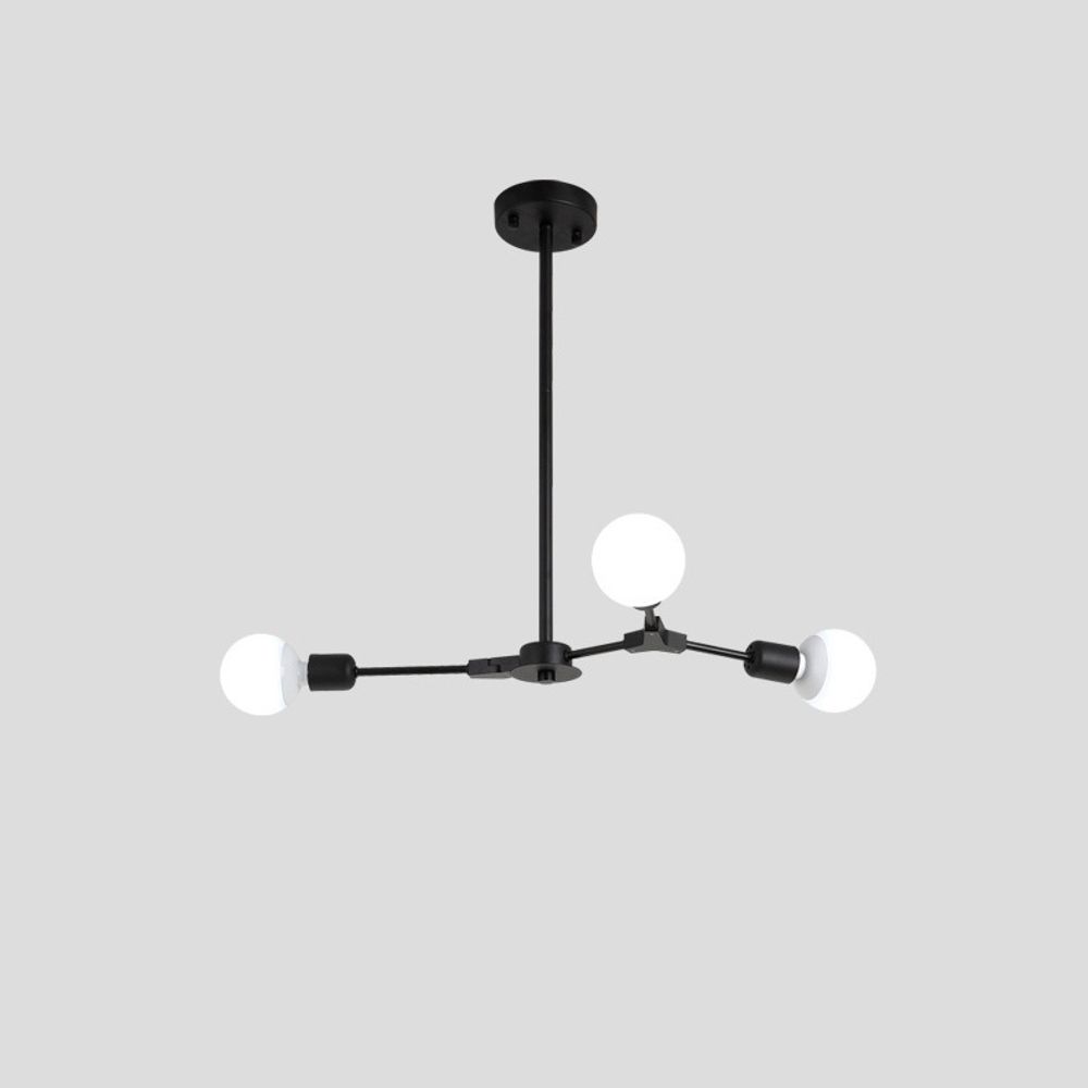 Люстра На Штанге Late D55 Black By Imperiumloft