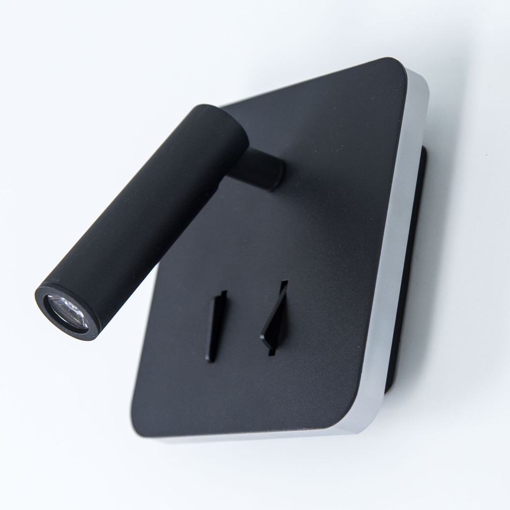 Citilux Декарт CL704421 LED Бра с выключателем Чёрное