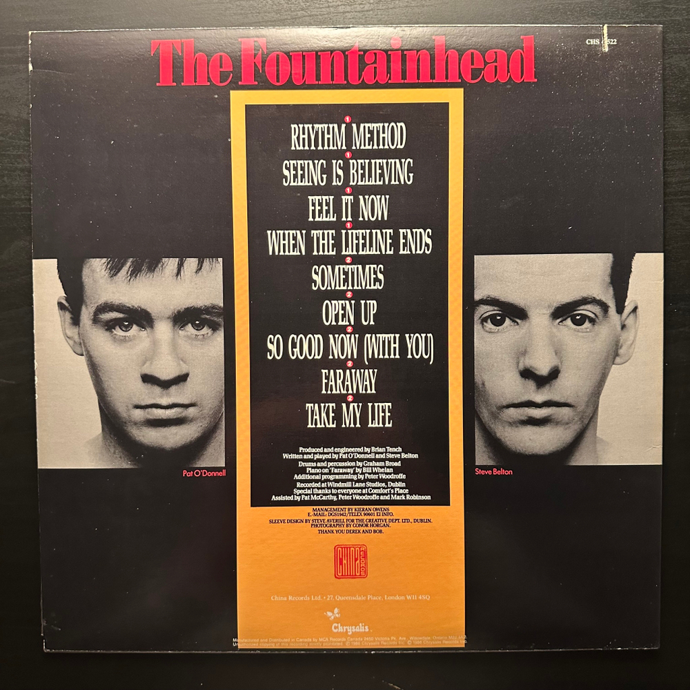 The Fountainhead - The Burning Touch (Канада 1986г.)