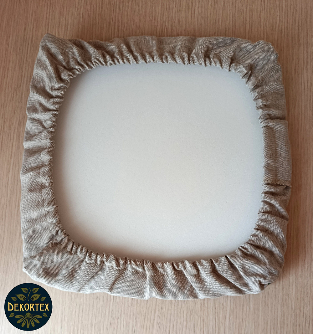 Набор чехлов на табурет из гобелена Магнолия (33х33 см) - 4шт