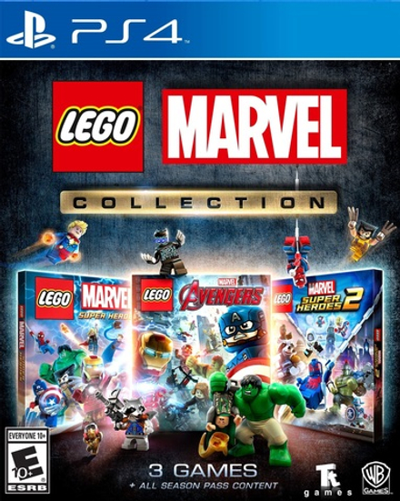 LEGO: Marvel Collection (диск для PS4, интерфейс и субтитры на русском языке)