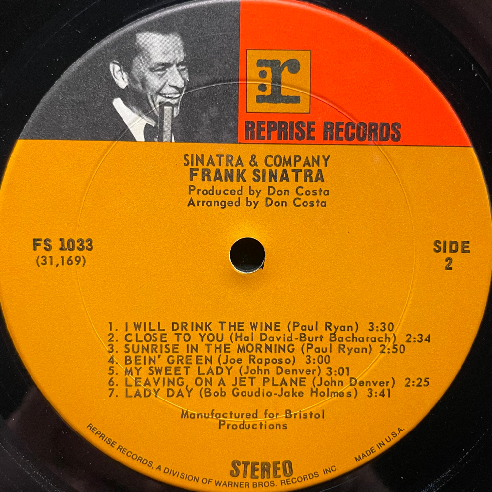 Frank Sinatra – Sinatra & Company (США 1971г.)