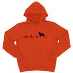 Толстовка "Голден ретривер - сердечный ритм"