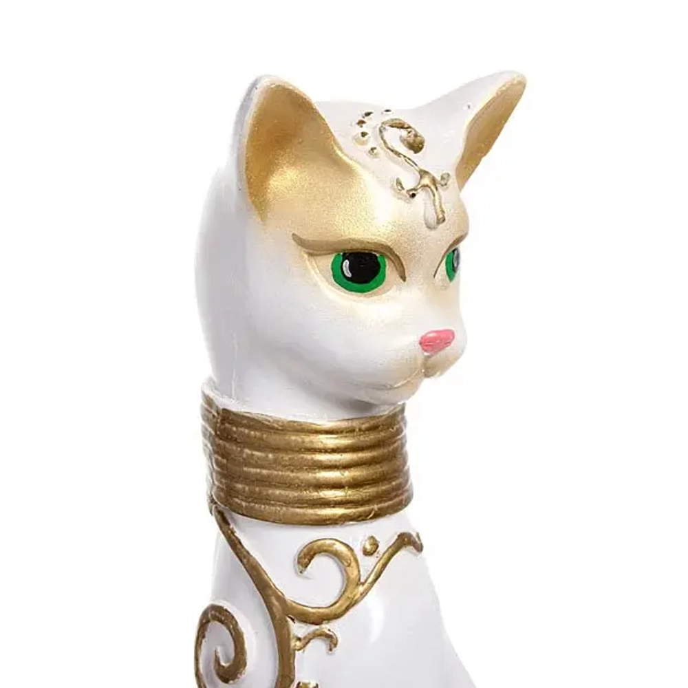 Статуэтка из гипса «Кошка Грация» 51см белая