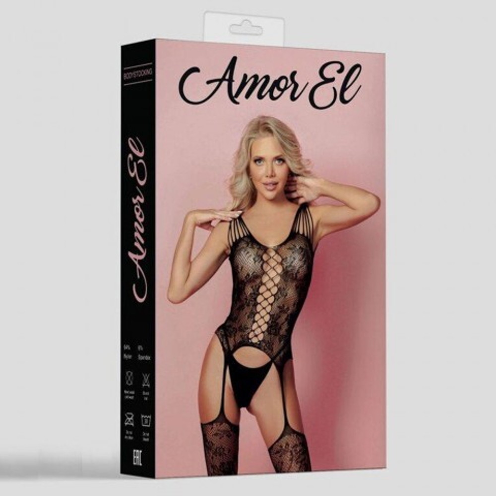 Кетсьюит (боди-комбинезон) Ofelia S/L черный