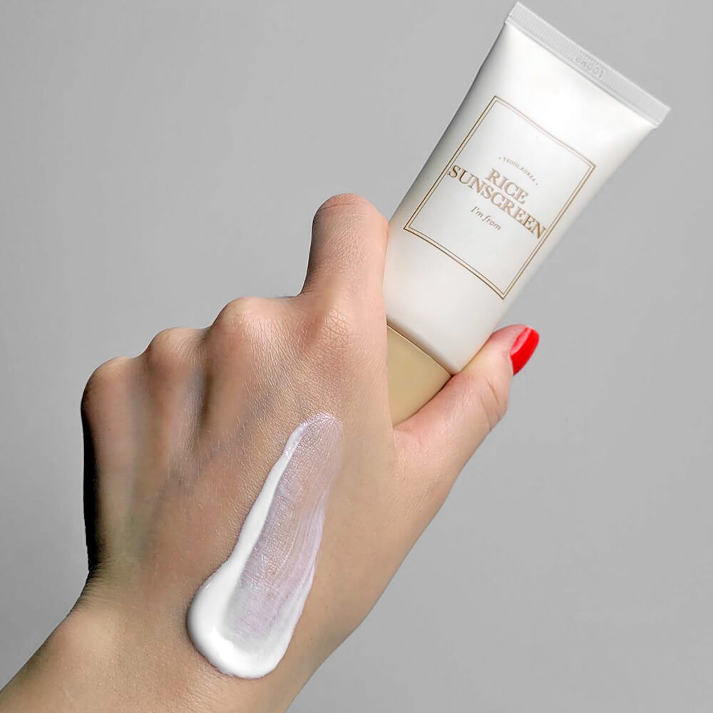 I'm From Крем солнцезащитный минеральный с рисовым экстрактом - Rice sunscreen SPF 50+ PA+++, 50мл