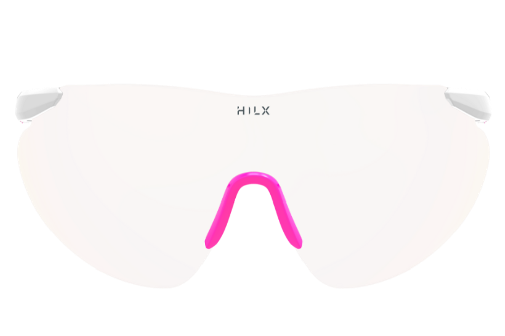 Спортивные очки HILX Domain Shiny White / Photochromic Red Mirror Lens