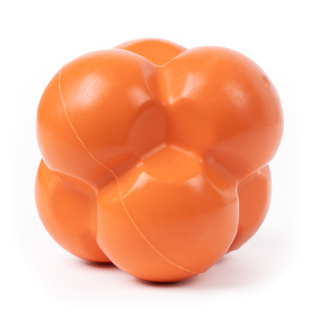 Мяч для трен. реакции TORRES Reaction ball, TL0008, диам. 8 см, резина, оранжевый
