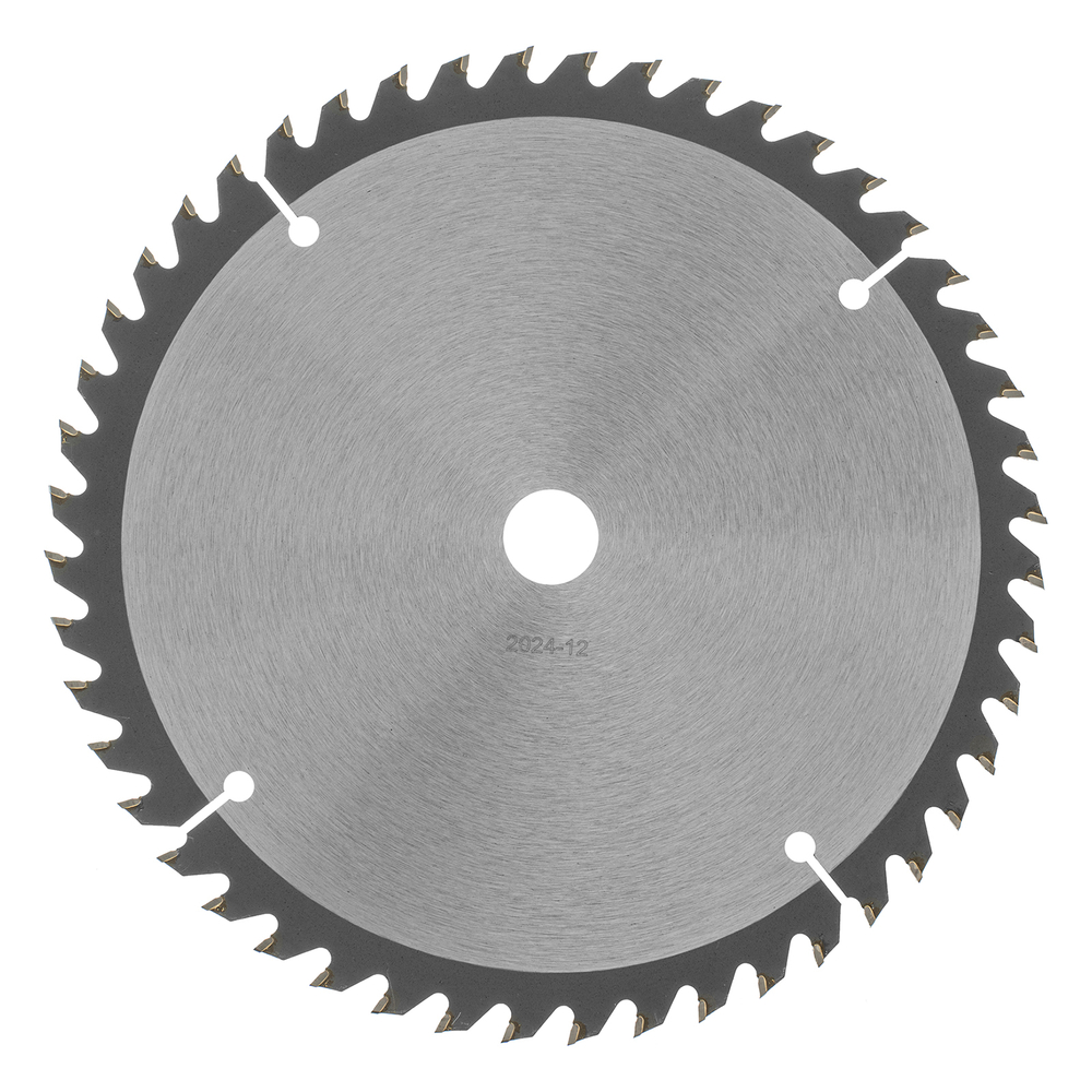 Пильный диск по дереву ф216 х 20 мм, 48 зубьев Denzel