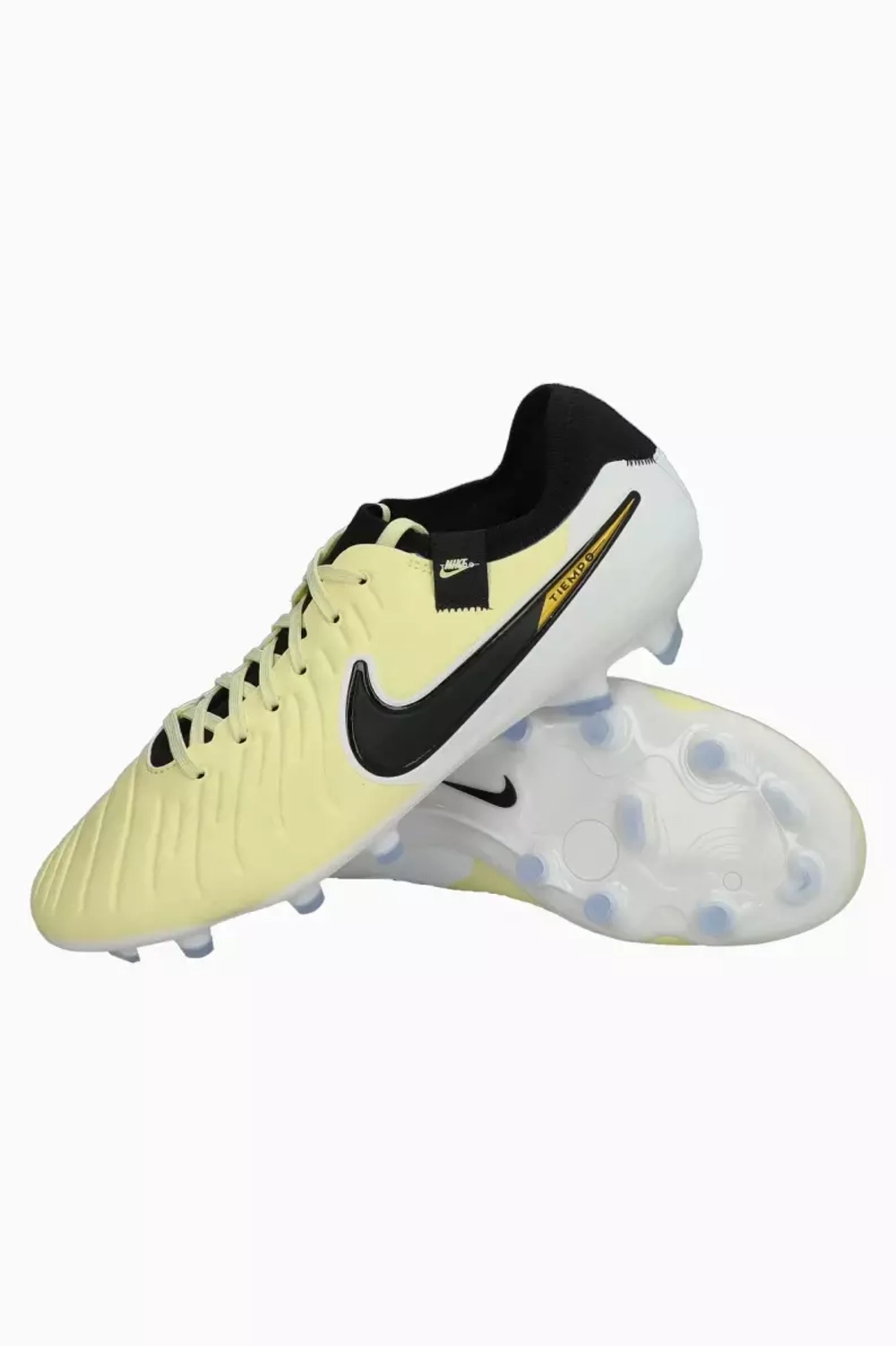 Nike tiempo white black on sale