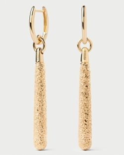 Одиночная серьга Popcorn Supreme Jupiter серебро 925 пробы покрытое золотом