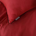 Комплект постельного белья Однотонный Сатин Элитный на резинке OCER019