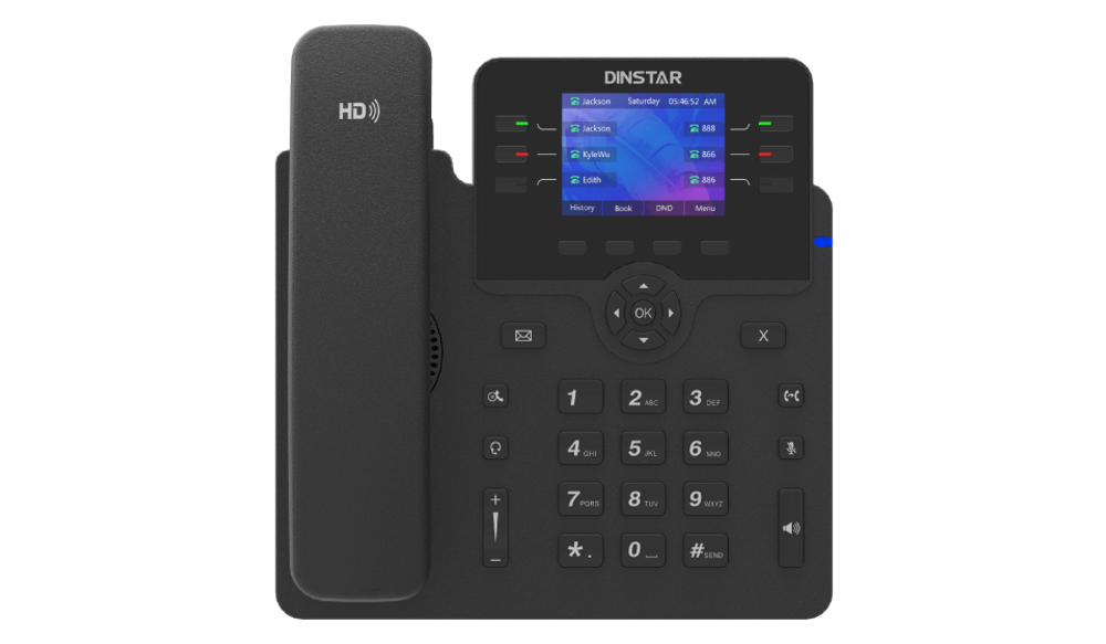 Телефон VoiceIP  Dinstar C63G