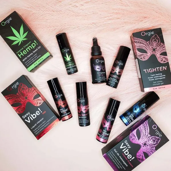 Orgie - возбуждающий бренд "жидких вибраторов"