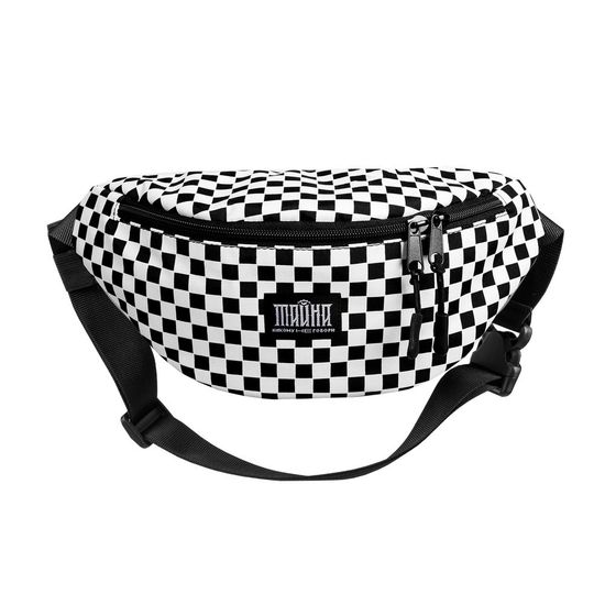 Сумка ТАЙНА поясная BLOCK-P Шашка черная