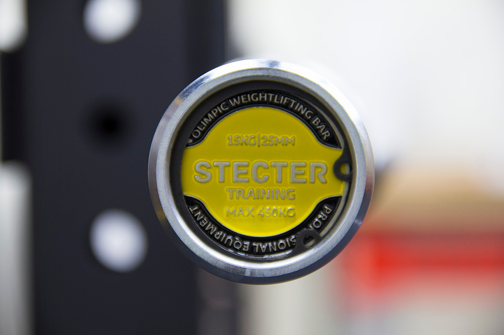 Гриф тяжелоатлетический олимпийский STECTER 15 кг (женский)