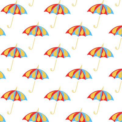 Яркие зонтики