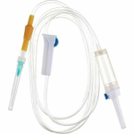 Система инфузионная, 1шт/уп. для капельницы/для вливания растворов с пластиковым шипом, игла 21G (0,8 х 40 мм)