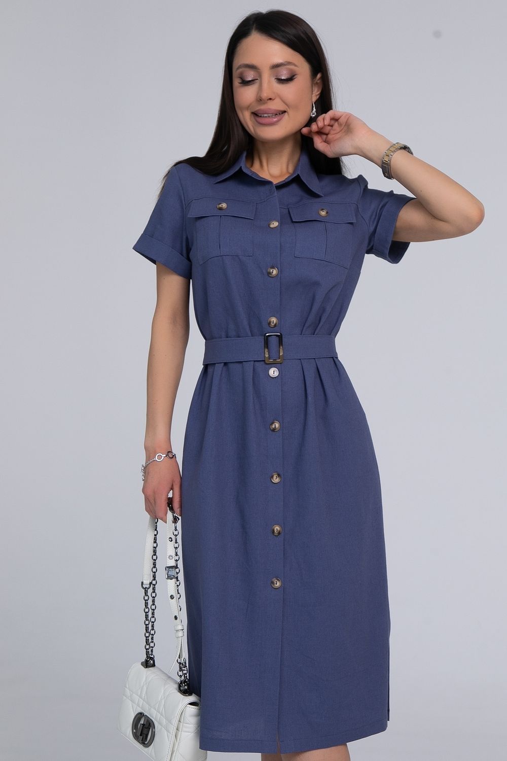 Платье Дарина Люкс (лён) Diolche