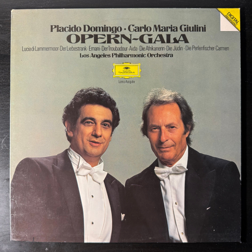 Placido Domingo, Carlo Maria Giulini, Los Angeles Philharmonic Orchestra - Opern-Gala (Германия 1987г.)