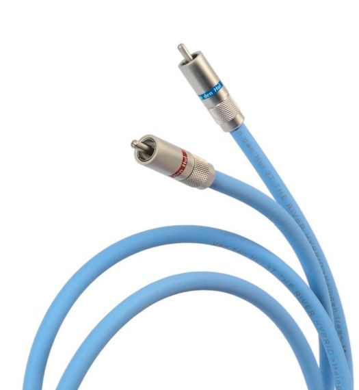 Кабель межблочный RCA Van den Hul 3T The River Hybrid. Длина 1 метр