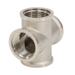 Крест латунь никель Ду 20 (3/4") ВР VALFEX VF.760.N.034