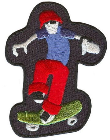Нашивка Skaterboy - Скейтбордист