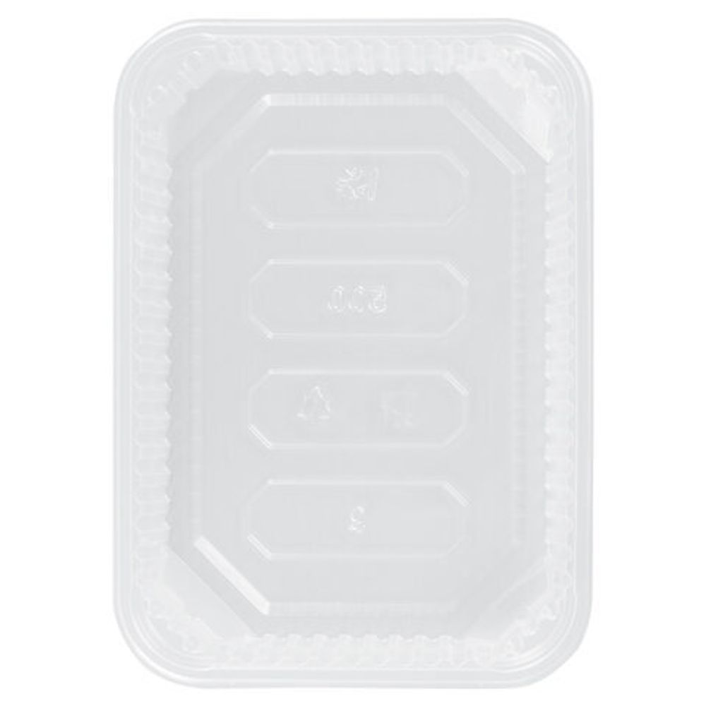 Одноразовый контейнер 500 мл, КОМПЛЕКТ 100 шт., БЕЗ КРЫШКИ, 186х132 мм, прозрачные, ПП, ЮПЛАСТ, ЮУПМ3319
