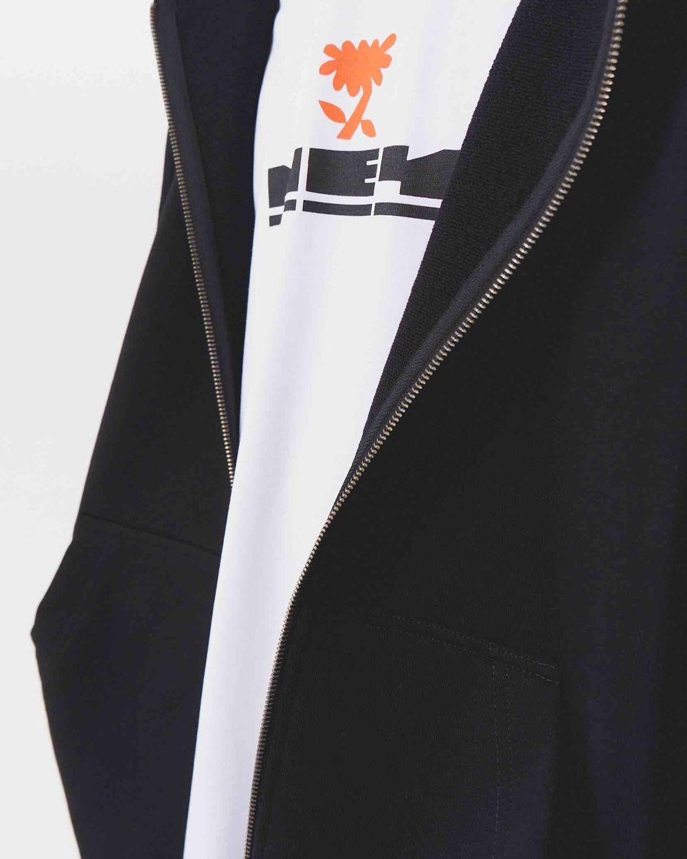 Худи Меч FW23 ZIP Черный